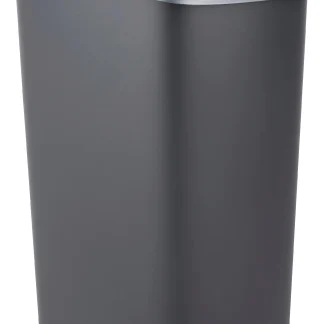 Rotho Swingeimer Twist 10 L schwarz silber
