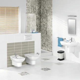 Rotho Kosmetikeimer Paso silber metallic 6 L