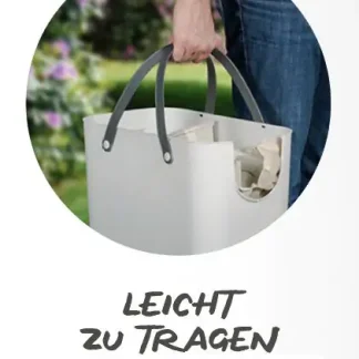 Rotho Mülltrennungssystem Albula 25 L anthrazit Recyclingbehälter
