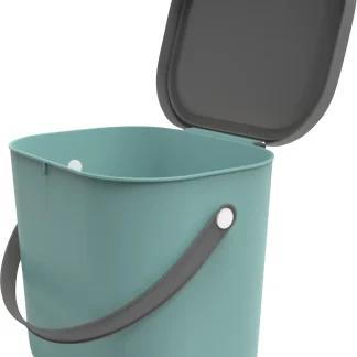 Rotho Mülltrennungssystem Albula 6 L mistletoe green Recyclingbehälter