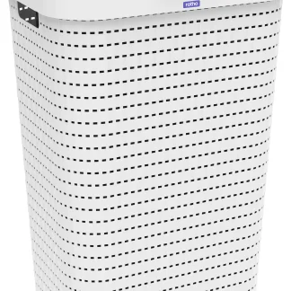 Rotho Wäschesammler Country, 55 L weiß