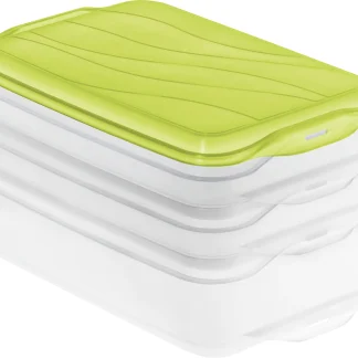 Rotho Kühlschrankdosen-Set Rondo 2 x 0,75 L + 1 x 1,35 L, 3 Stück