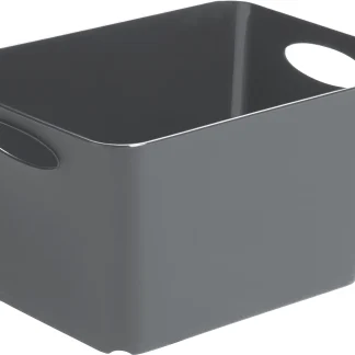Rotho Aufbewahrungsbox Living 11 L anthrazit 35,5 x 26 x 19,2 cm