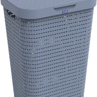 Rotho Wäschesammler Country, 55 L horizon blue