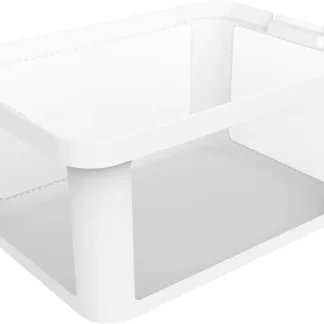Rotho Aufbewahrungsbox Albris 45 L weiß 55,5 x 39 x 26,5 cm
