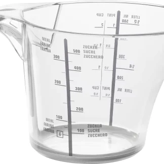Rotho Messbecher Loft 0,6 L Griff weiß 17,6 x 11,9 x 9,7 cm (L x B x H)