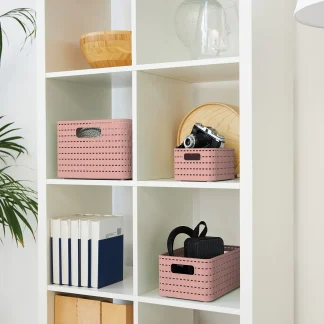 Rotho Korb Country A4, 18 L linnea pink