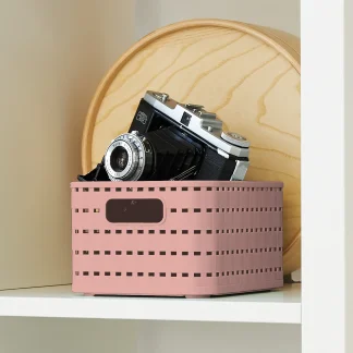 Rotho Korb Country A6, 2 L linnea pink