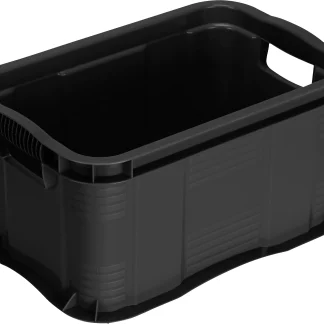Rotho Aufbewahrungsbox Agilo A5 6 L schwarz 29 x 19 x 15,5 cm (L x B x H)