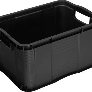 Rotho Aufbewahrungsbox Agilo A4 17,5 L schwarz 39 x 39 x 21,5 cm (L x B x H)