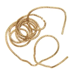 Glorex Bouillondraht goldfarben 1,5mm 3,5m (7 x 50 cm)