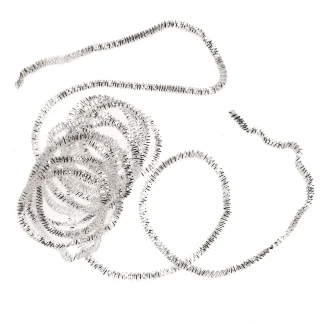 Glorex Bouillondraht versilbert 1,5mm 3m (6 x 50 cm)