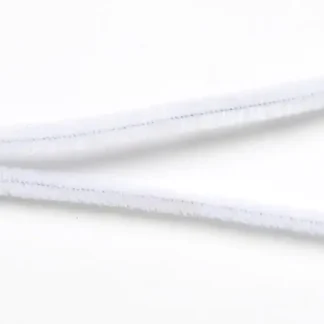 Glorex Biegeplüsch weiß 10 Stück