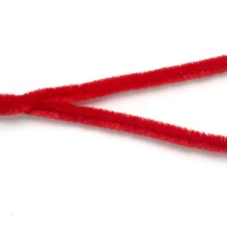Glorex Biegeplüsch rot 10 Stück