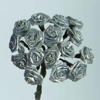 Glorex Diorröschen silber
