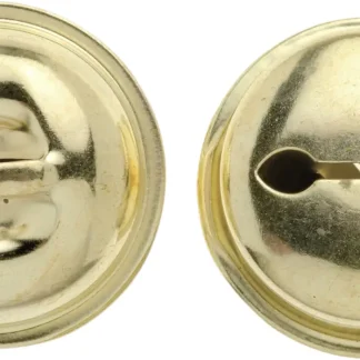 Glorex Rollenglöckchen 22 mm goldfarben, 6 Stück