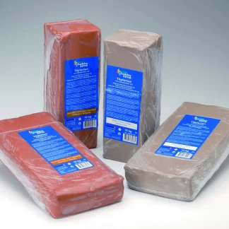 Glorex Töpferton 10 kg, terracotta, unschamottiert