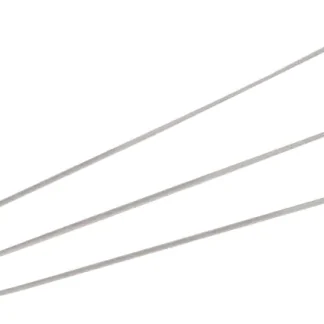 Glorex Kettel Stifte 60 mm 10 Stück, silberfarben