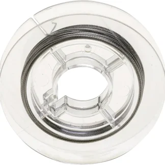 Glorex Edelstahldraht nylonbeschichtet 0,38 mm silberfarben, 5 m