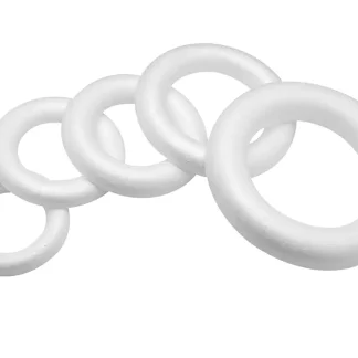 Glorex Styroporhalbring Ø 17 cm