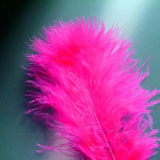 Glorex Marabufedern pink ca. 15 Stück