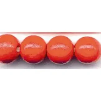 Glorex Holzperle karminrot 10 mm