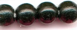 Glorex Holzperle schwarz 10 mm