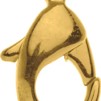 Glorex Karabiner 19 mm 1 Stück, goldfarben