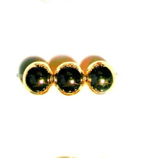 Glorex Deko Perlen 6 mm 75 g, orange