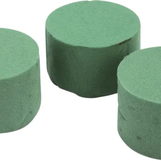 Glorex Steckzylinder für Frischblumen 8 x 5 cm 3 Stück