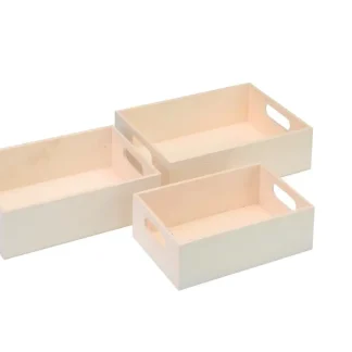 Glorex Mini-Tablettset 22x15x6cm 3 teilig