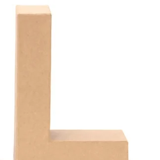Glorex Papp-Buchstabe L 17,5 x 5,5 cm