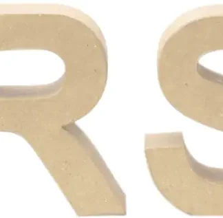 Glorex Papp-Buchstabe Q 17,5 x 5,5 cm