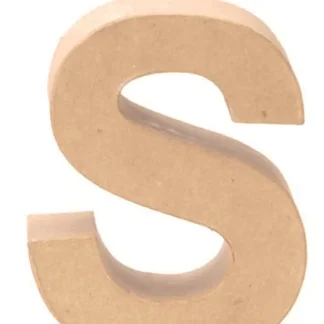 Glorex Papp-Buchstabe S 17,5 x 5,5 cm