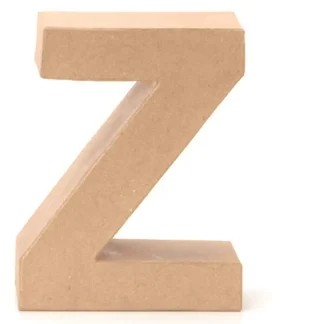 Glorex Papp-Buchstabe Z 17,5 x 5,5 cm