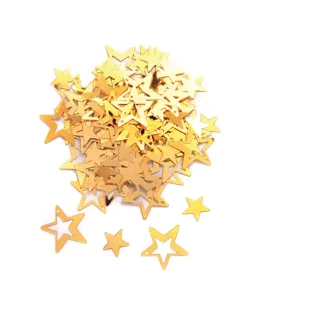 Glorex Streuteile Sterne, gold