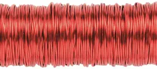 Glorex Wickeldraht rot, 0,5 mm