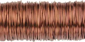 Glorex Wickeldraht braun, 0,5 mm