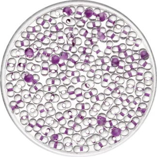 Glorex Farfalle 2 / 4 m 17 g, transparent flieder
