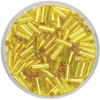 Glorex Glas Stifte Silbereinzug 6 mm 17 g, gelb