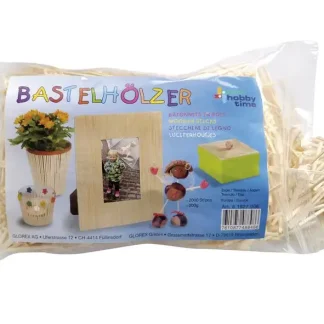 Glorex Bastelhölzer Zündholzformat 2000 Stück