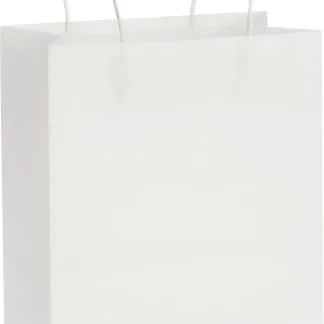 Glorex Papiertragetasche Kordelgriff 21 x 27 cm , weiß