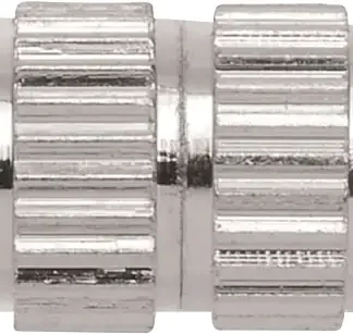 Glorex Schraubverschluss 5 x 11 mm 1 Stück, silberfarben