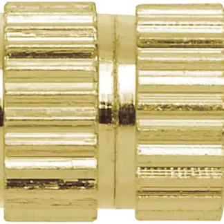 Glorex Schraubverschluss goldfarben 5x11 mm, 1 Stück