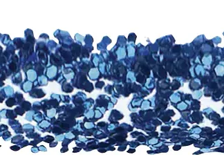 Glorex Glitterglue Flasche blau 60 ml