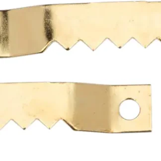 Glorex Bilderrahmen Aufhänger 2 Stück 40 mm, goldfarben