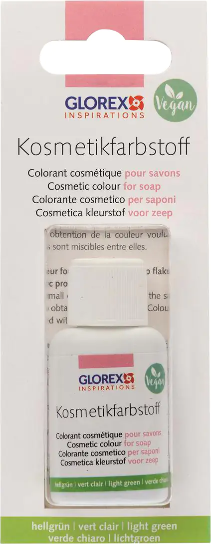 Glorex Seifen-Kosmetik-Farbstoff hellgrün 20 ml