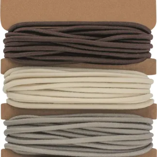 Glorex Gummibänder 4 x 3 m, Ø 2 mm