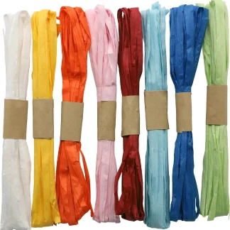 Glorex Papier-Schnur 5 m 8 Farben