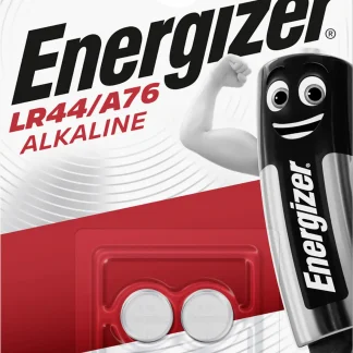 Energizer Knopfzelle LR 44 Alkaline, 1,5 V, 2er Pack